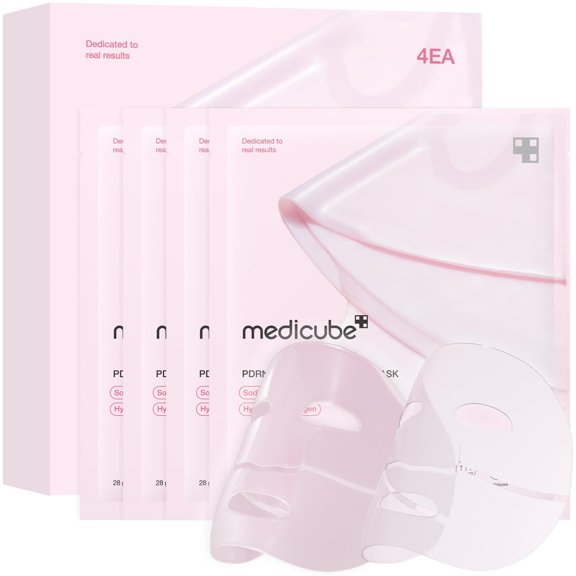 Connect storeUser Medicube Salmon DNA PDRN pink collagen jelly gel mask